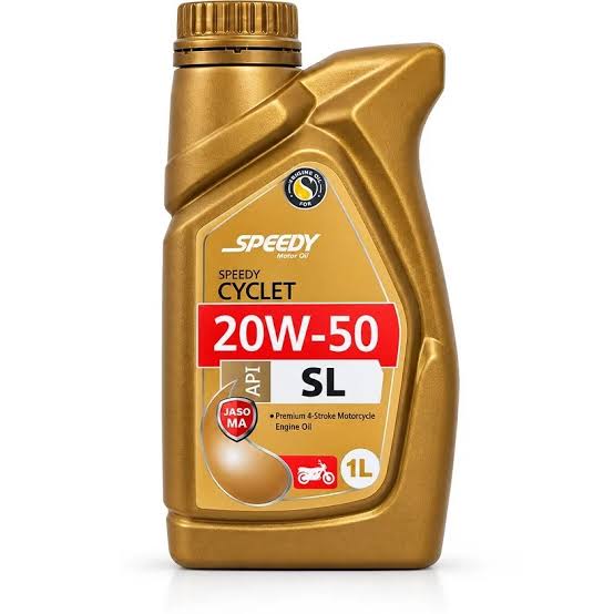 روغن موتور سیکلت اسپیدی 20W50 SL (JASO MA) - کوارت 1 لیتری