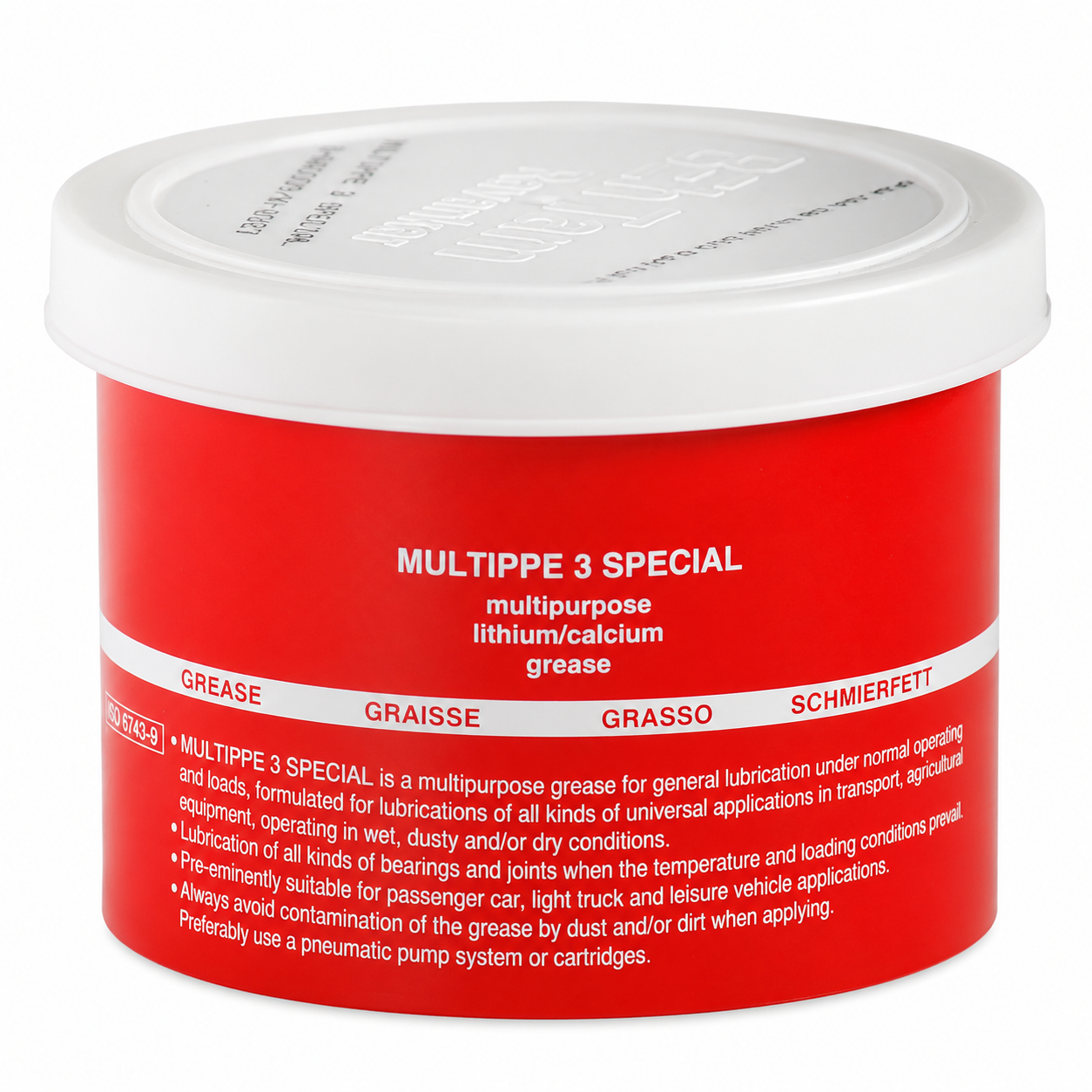 گریس به‌تام MULTIPPE 3 SPECIAL - ربع کیلویی (250 گرمی) |  گریس چندمنظوره به‌تام