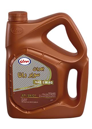 روغن موتور بهران سوپر رانا 5W40 - گالن 5 لیتری