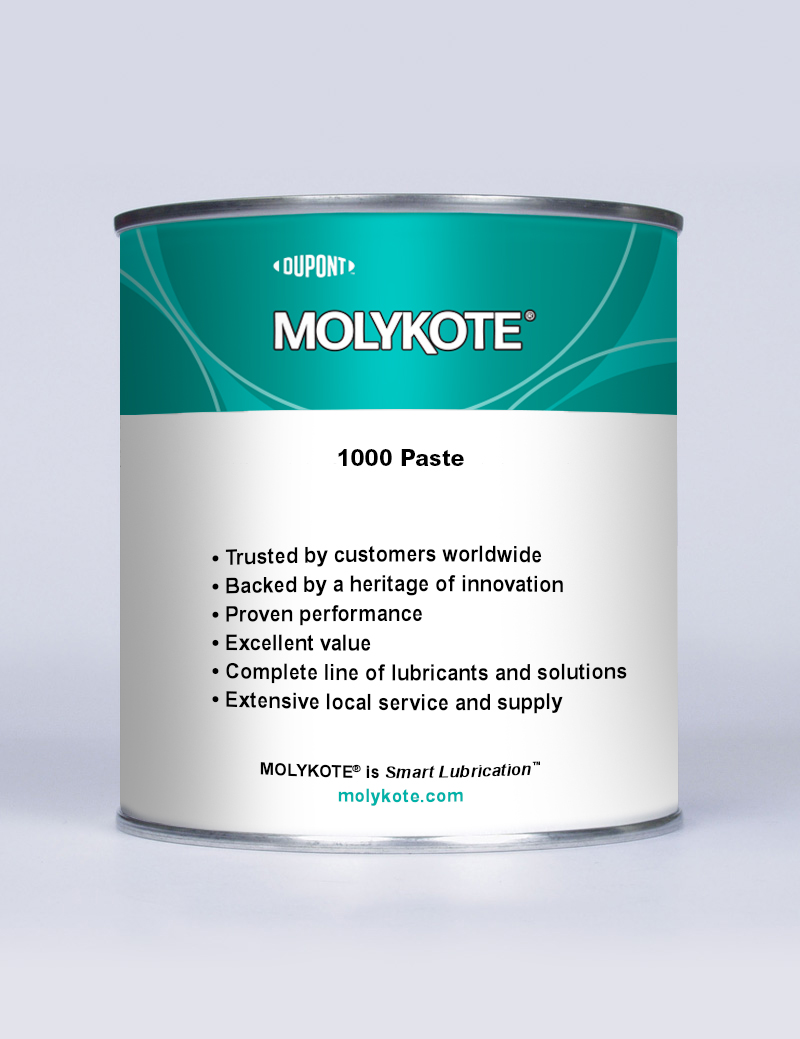 گریس نسوز پایه گرافیت مولیکوت 1000 اصل آمریکایی | Molykote 1000 Anti-Seize Paste